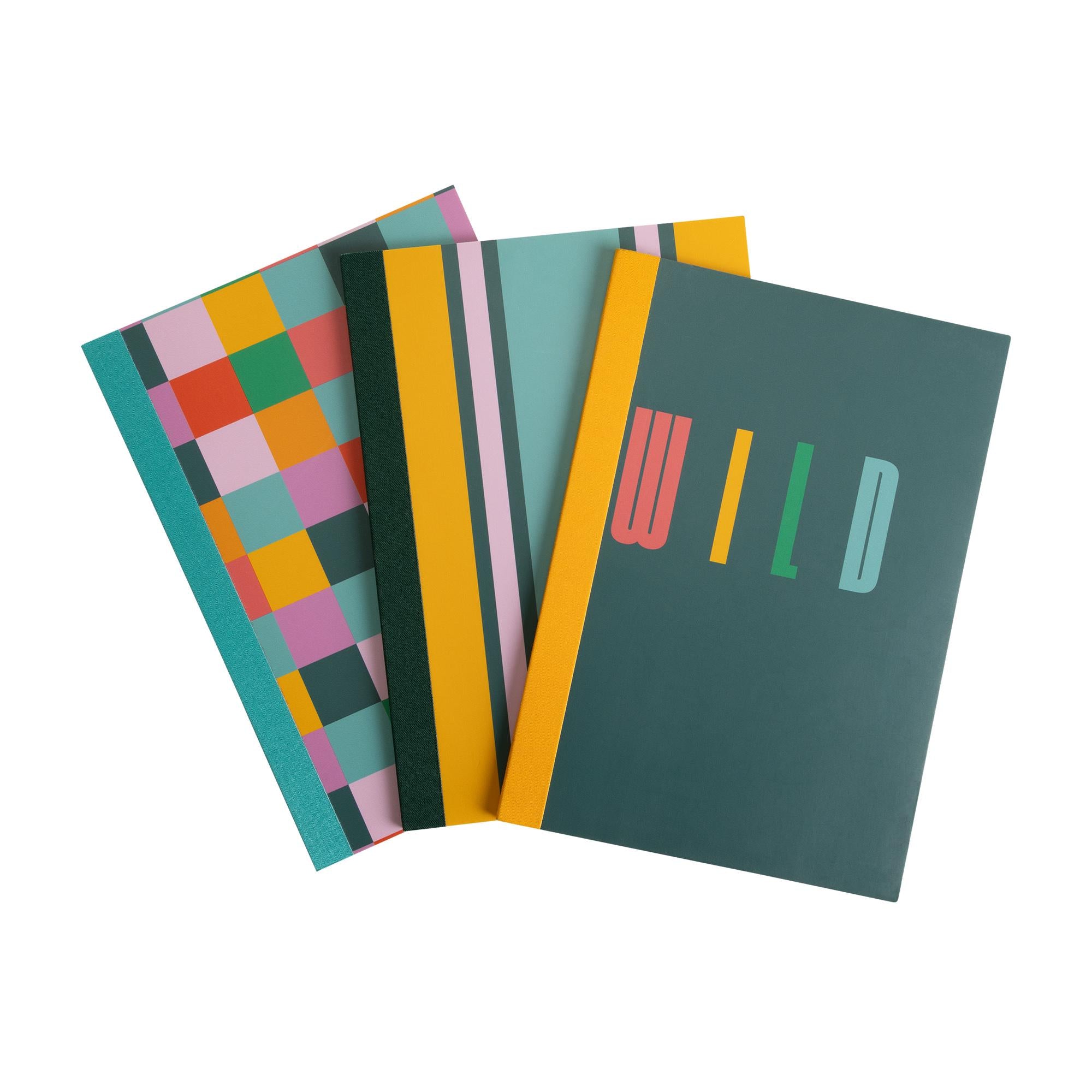 Habitat Rio Exercise Books A5 3pk GOODS Sainsburys   