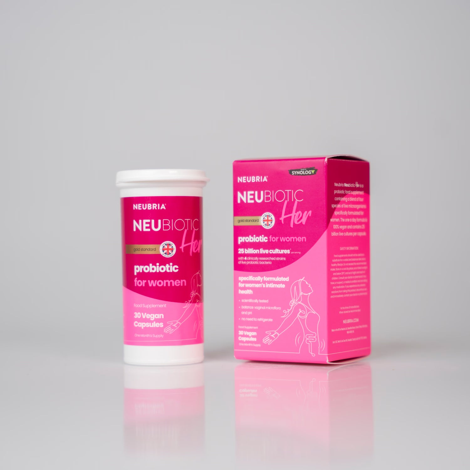 Neubiotic Her Probiotic For Women 30 Capsules (British brand)