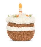 Jellycat Carrot Cake soft toy 15cm, UK version