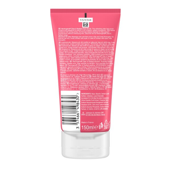 Neutrogena® Refreshingly Clear Daily Exfoliator 150ml GOODS Superdrug   