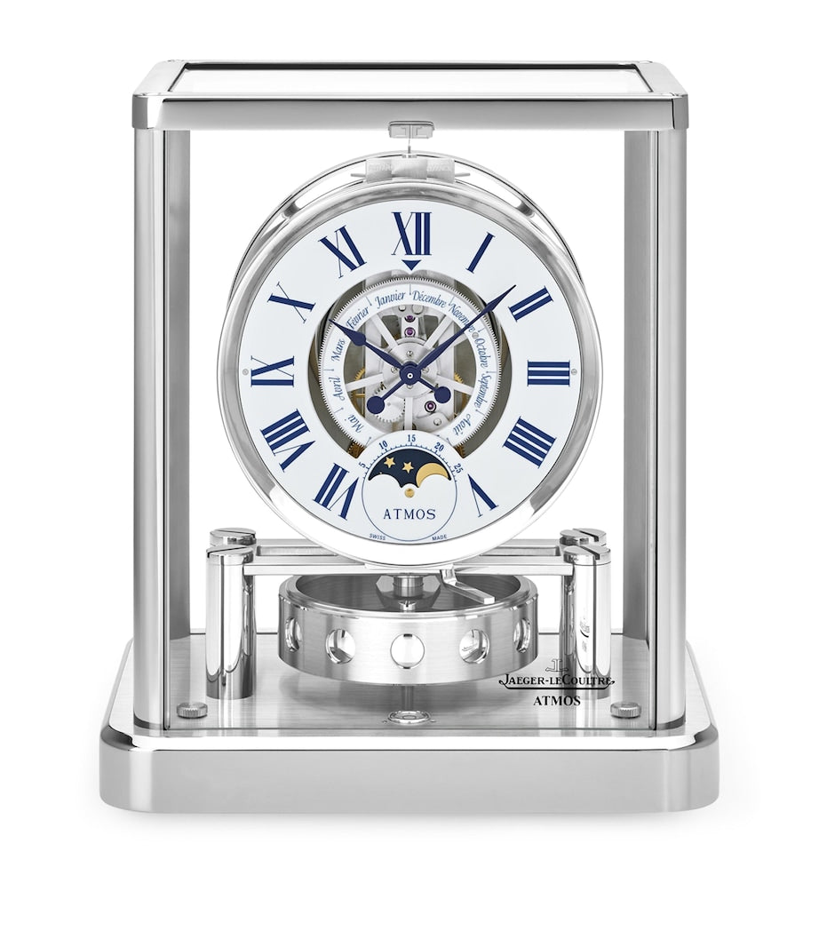 Jaeger-LeCoultre Atmos Classique Phases de Lune clock, UK version