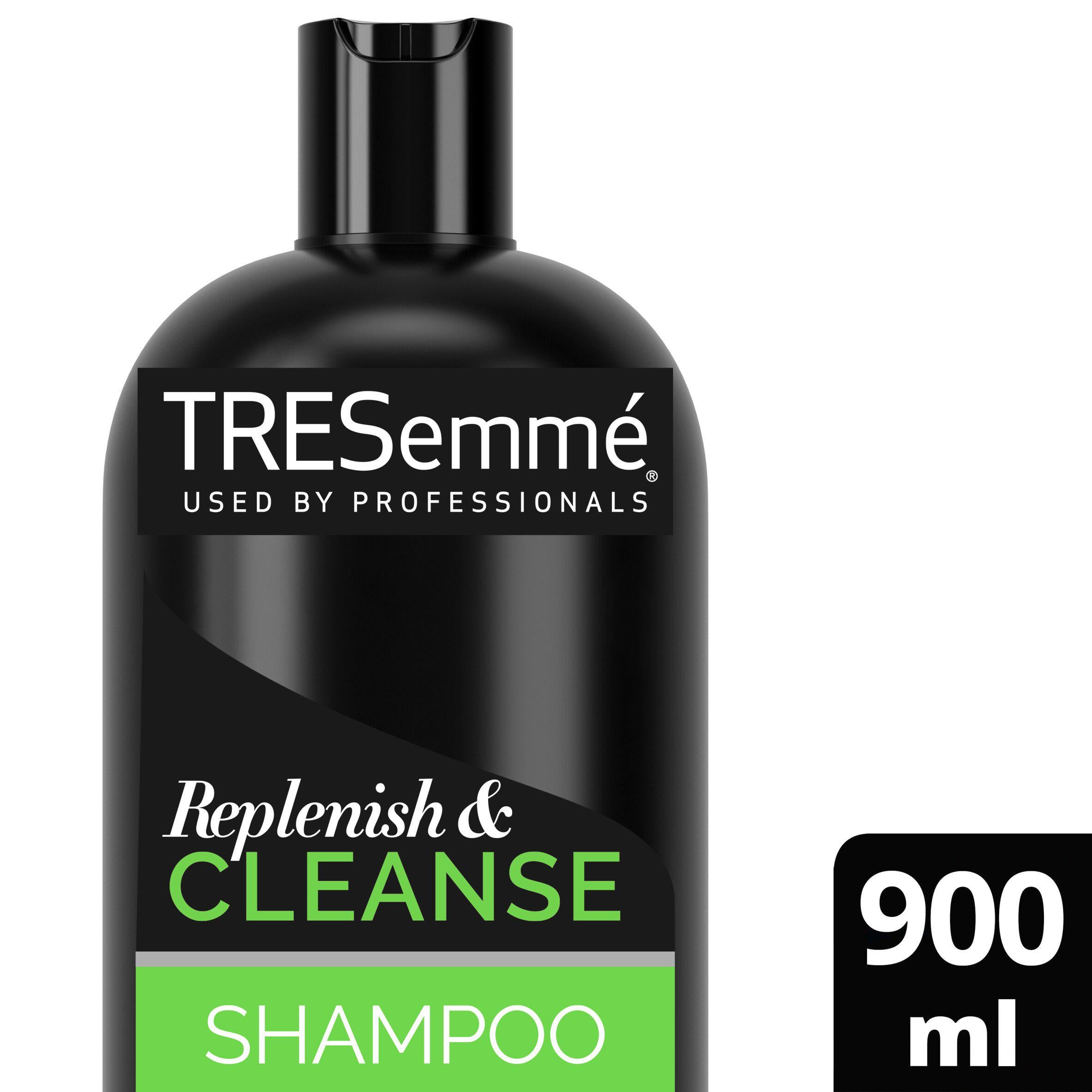 TRESemmé Cleanse & Replenish Deep Cleansing Shampoo Bottle 900ml shampoo & conditioners Sainsburys   