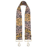 POM adjustable ombre leopard bag strap - British product