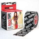 RockTape H20 Black Logo 5cm x 5m roll GOODS Superdrug   