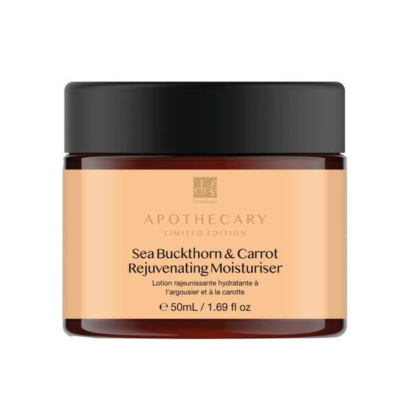 Dr Botanicals sea buckthorn and carrot moisturiser 50ml - British product