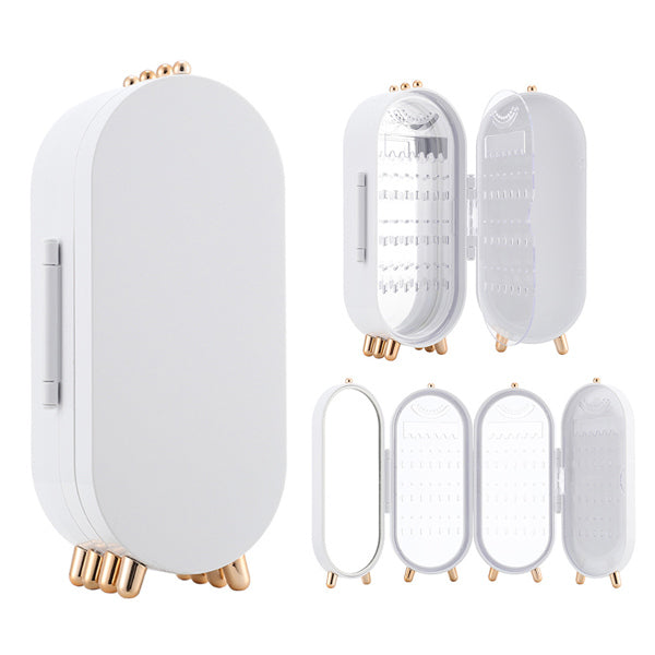 Livingandhome white jewelry storage box imported from the UK