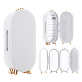 Livingandhome white jewelry storage box imported from the UK