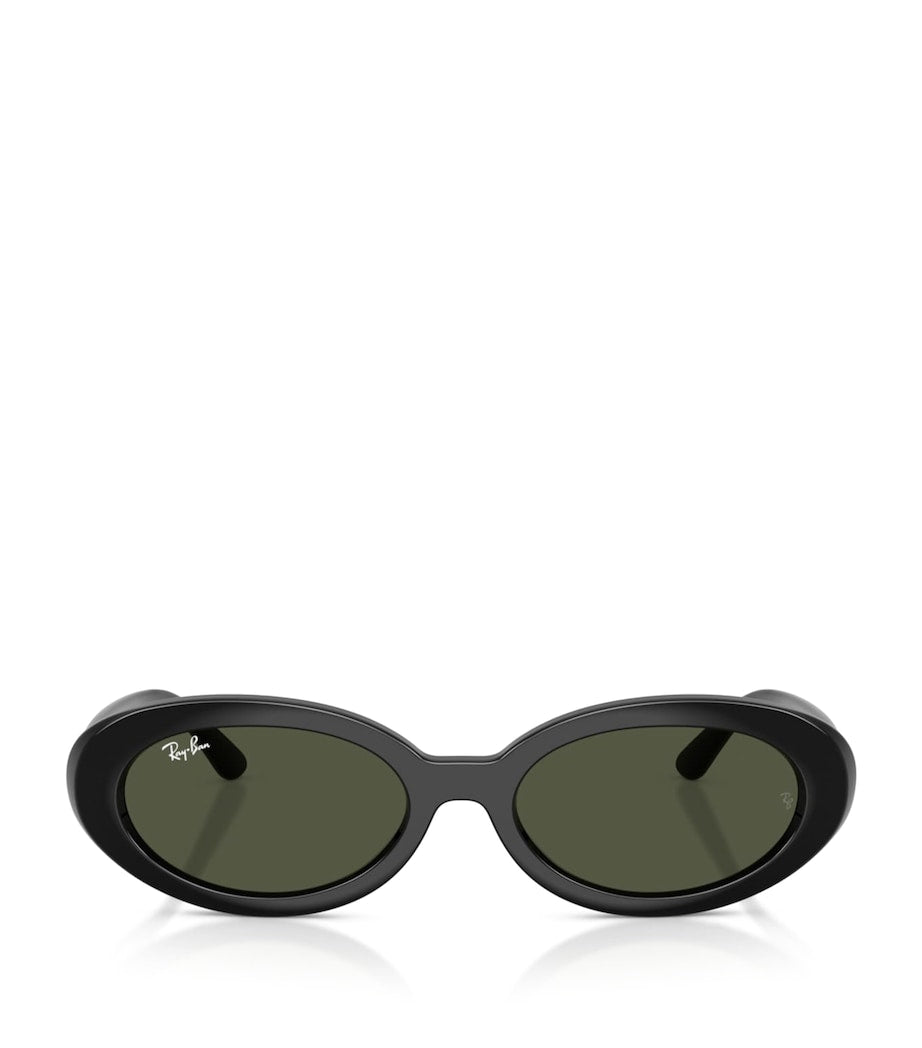 Ray-Ban RB2223 Sonnenbrille mit gekrümmter Kissenform und Etui - Britisches Produkt