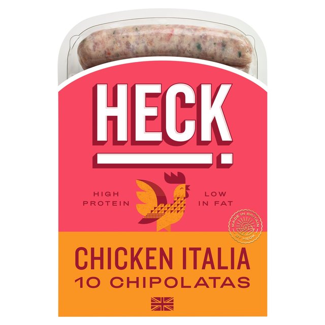 Heck Low Fat Chicken Italia Chipolatas   340g