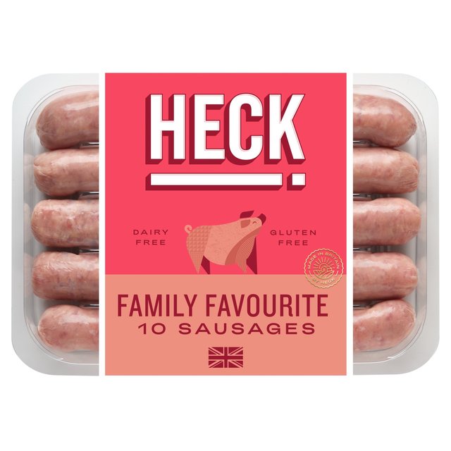 Heck  Gluten Free Family Favourite Sausages   600g GOODS M&S   