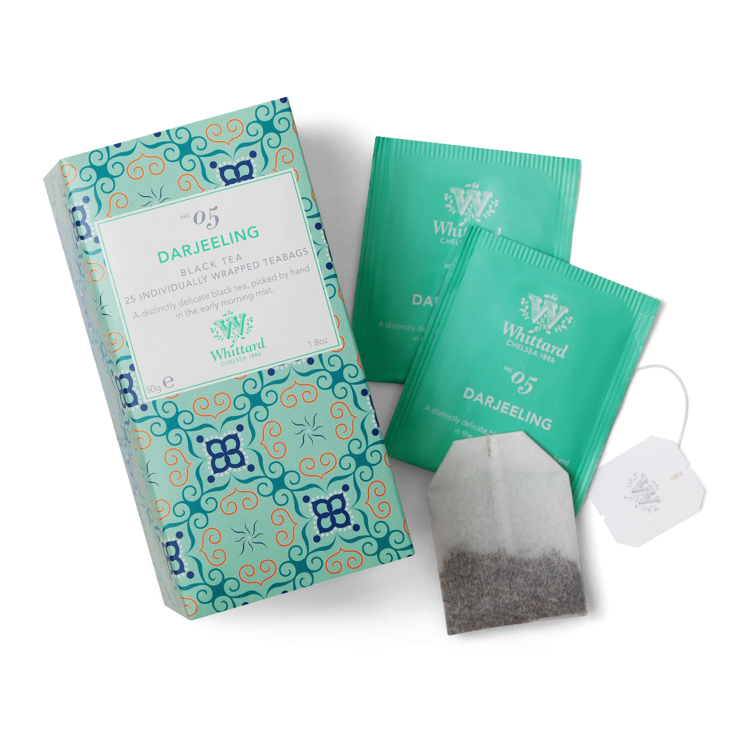 Tea Discoveries Darjeeling teabags 25 count (British brand)