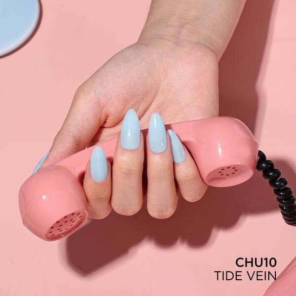 Bluesky Tide Vein gel polish 10ml pale blue (British brand)