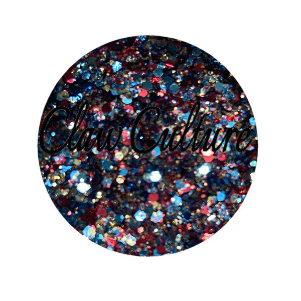 Claw Culture nail glitter Mad House 15g - British product