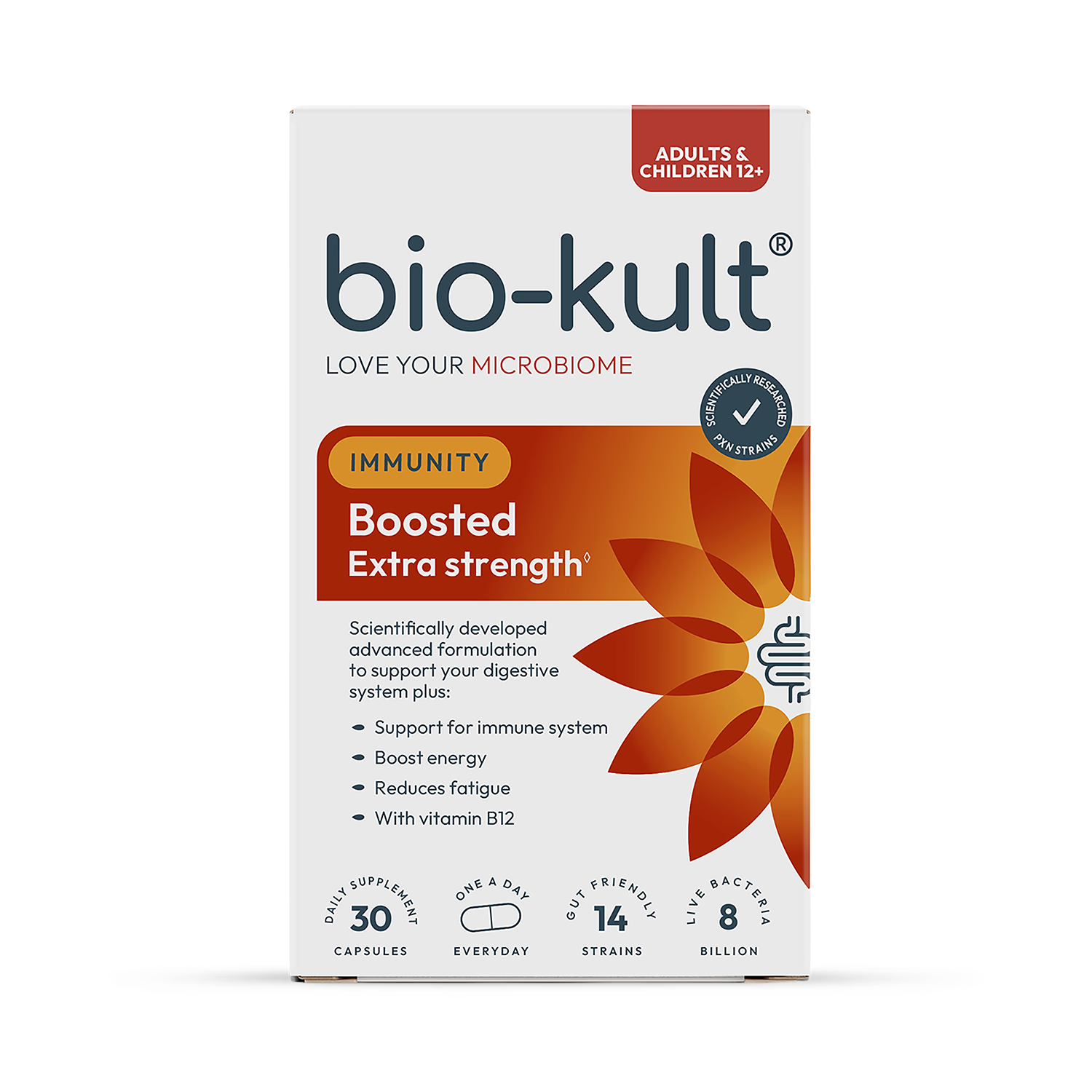 Bio-Kult Boosted probiotic capsules 30 count - British product