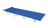 Pro Action single 4 leg folding camping bed steel frame (British brand)