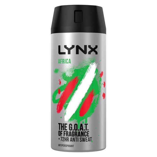 Lynx Dry Africa Spray Anti-Perspirant Deodorant   150ml GOODS M&S   