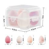 Livingandhome makeup sponge set 4 pink, imported from the UK