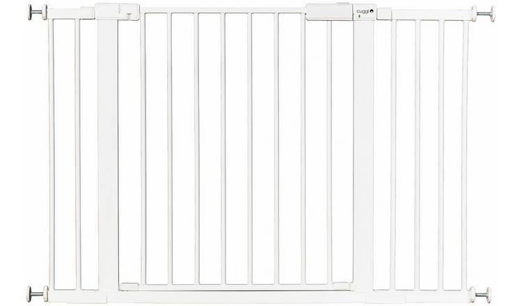 Cuggl extra wide safety gate white (British brand)