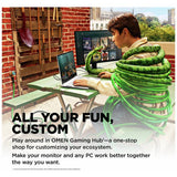 HP Omen 23.8 inch IPS 165Hz gaming monitor, imported from the UK