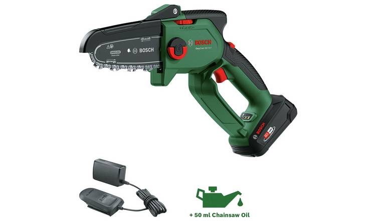 Bosch EasyChain cordless pruner saw 18V 13cm, imported from the UK