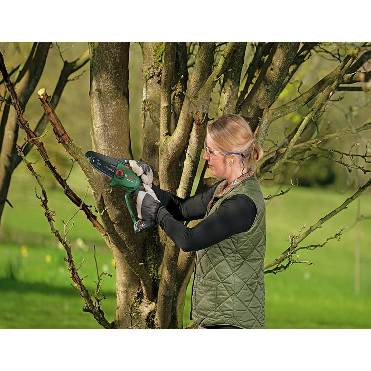 Bosch EasyChain cordless pruner saw 18V 13cm, imported from the UK