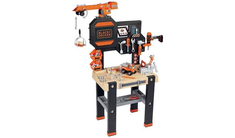 Smoby Black + Decker Builder Toy Workbench GOODS Argos