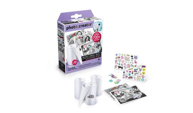 Photo Creator instant camera refill 8 pack - British product