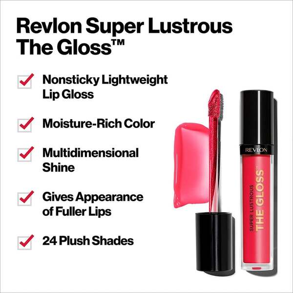 Revlon lip gloss 240 Fatal Apple, imported from the UK