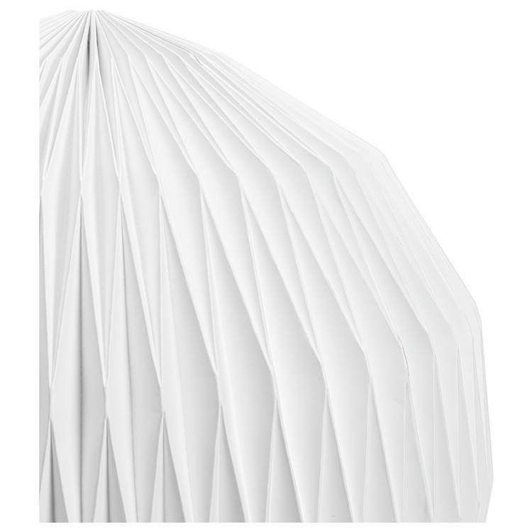 Habitat Origami mushroom floor lamp white H70 D50cm (British brand)