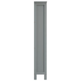 GFW Bergen shoe storage cabinet grey - British product
