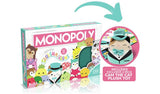 Squishmallows Monopoly board game with Cam the Cat plush, imported from the UK