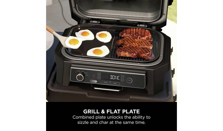 Ninja Woodfire XL 2-in-1 Grill and Flat Plate GOODS Argos