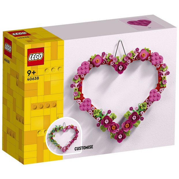 LEGO Heart Ornament 40638 building set, UK version
