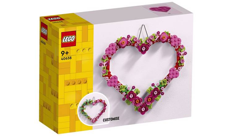 LEGO Heart Ornament 40638 building set, UK version