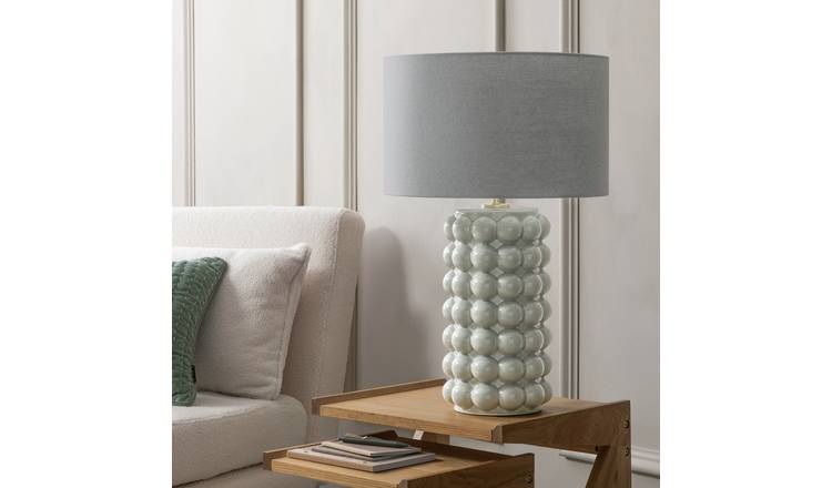 Habitat Bobble ceramic table lamp 61cm, imported from the UK
