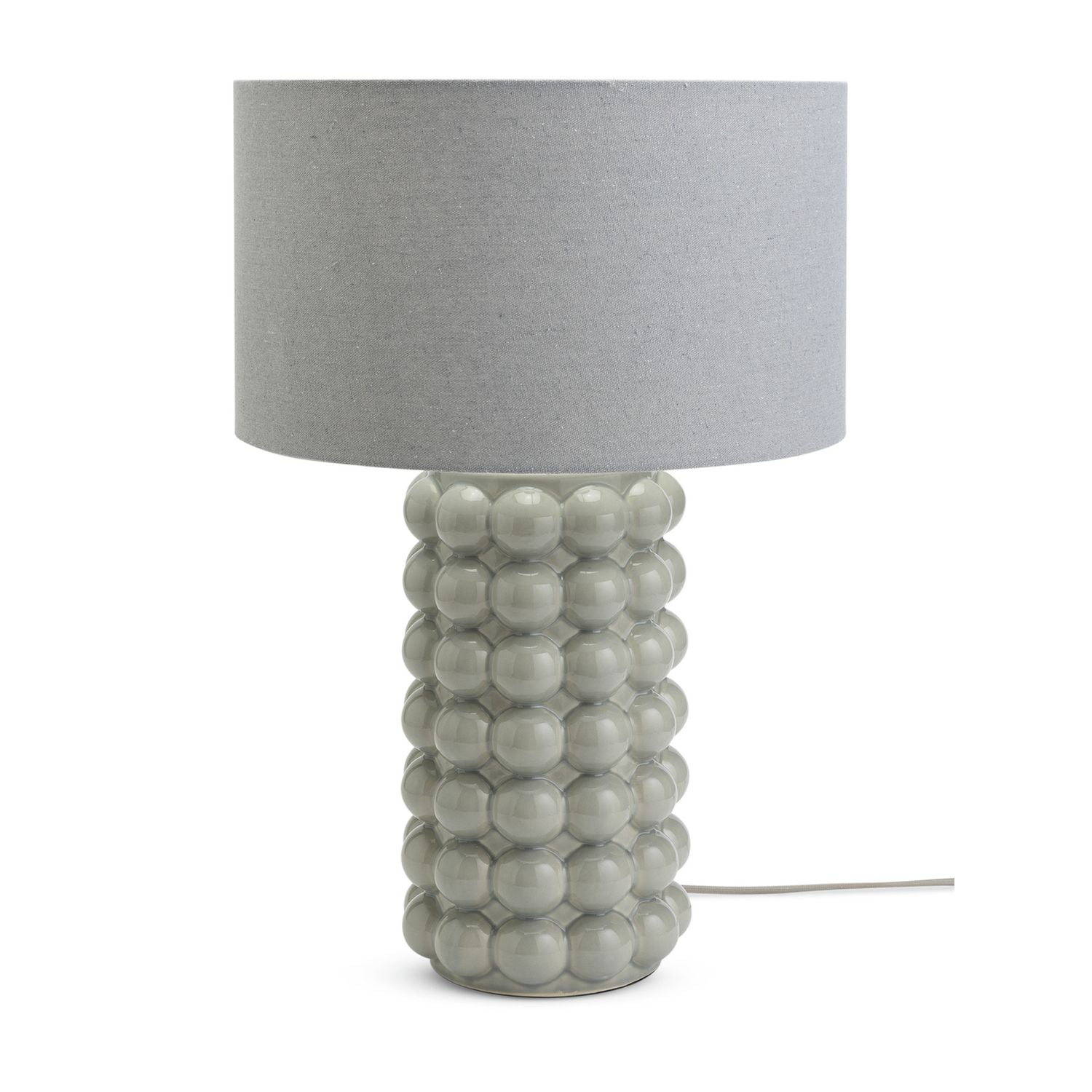 Habitat Bobble ceramic table lamp 61cm, imported from the UK