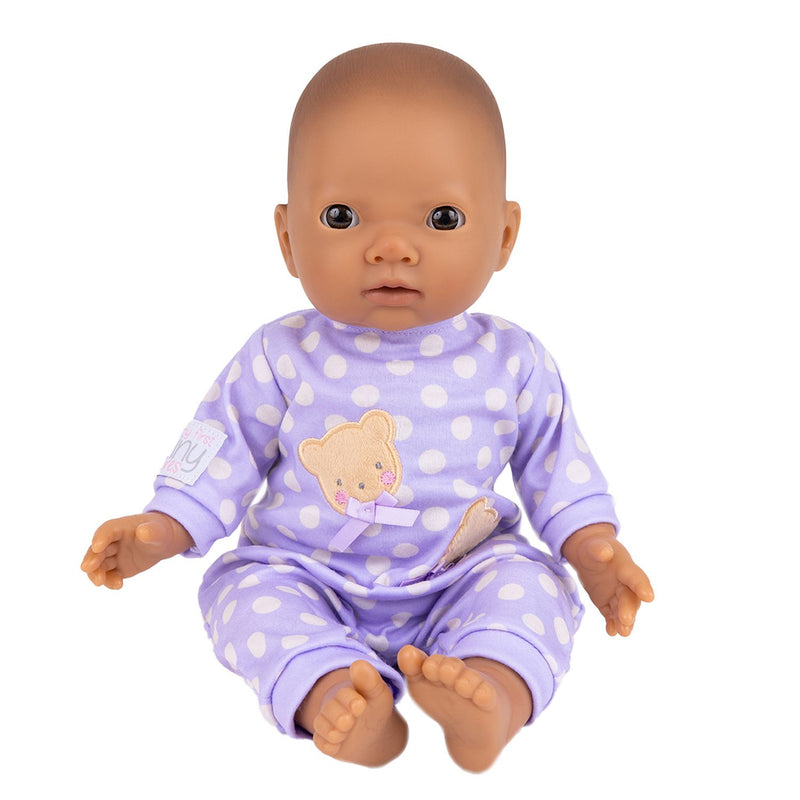 Tiny Treasures Lilac Baby Doll 14 inch - British brand