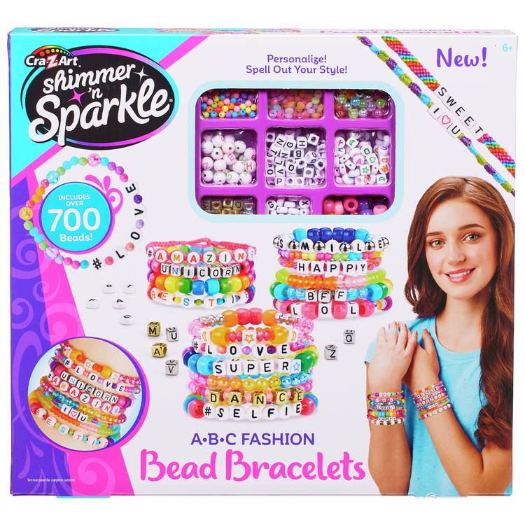 Shimmer N Sparkle bead bracelet kit ABC fashion, UK version