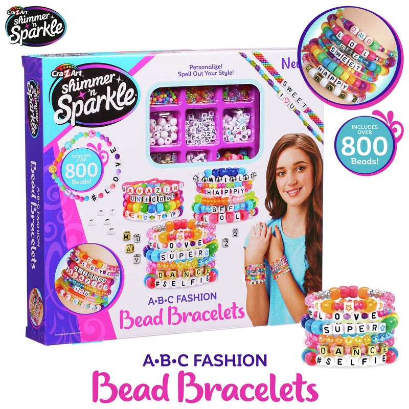 Shimmer N Sparkle bead bracelet kit ABC fashion, UK version