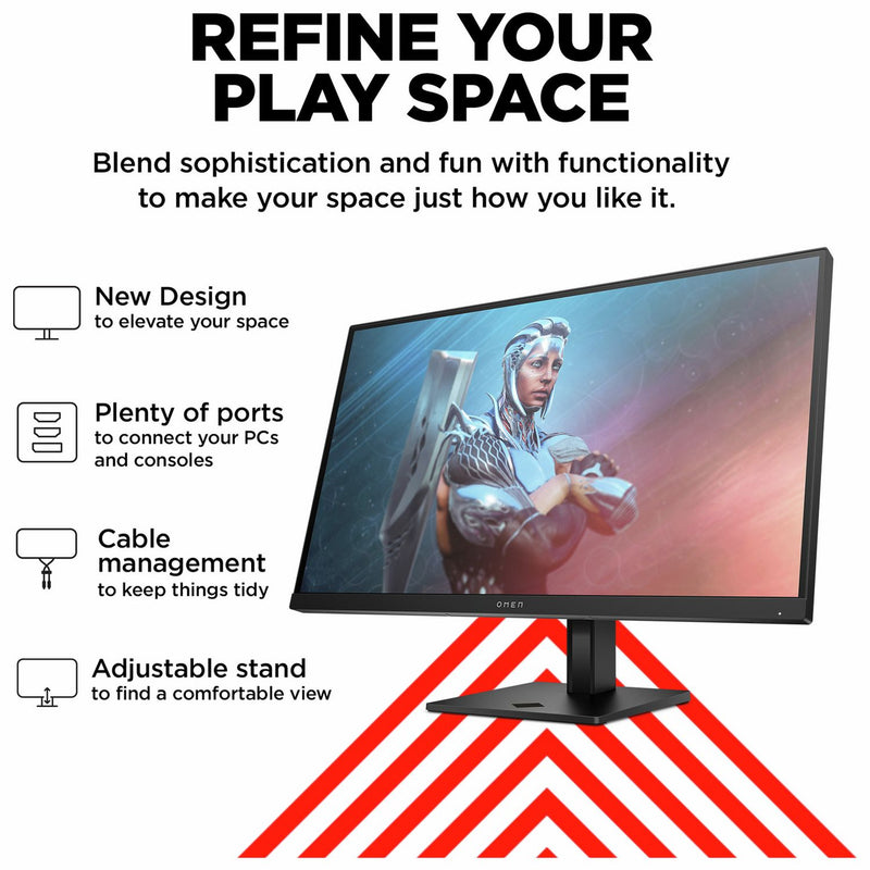 HP Omen 27in 165Hz gaming monitor - British product