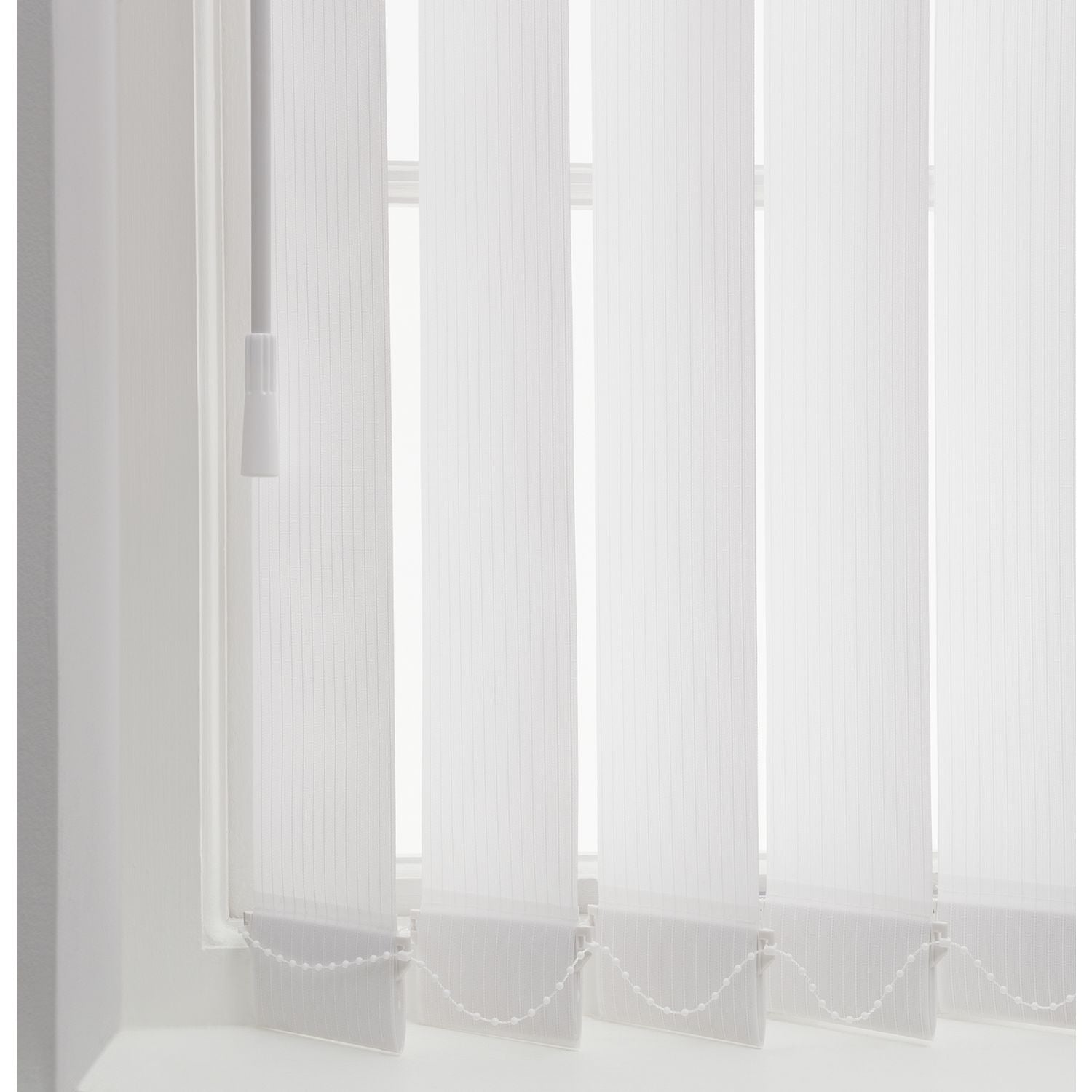 Argos Home White Vertical Blind - 180cm