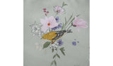 Catherine Lansfield Songbird Print Sage bedding set single, UK version