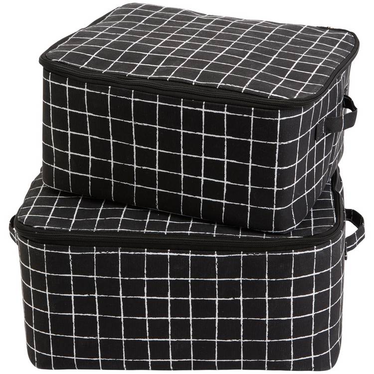 Argos Home Monogrid storage bags 45 litre (British brand)