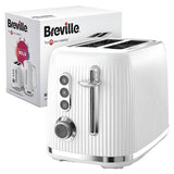 Breville Bold 2 slice toaster white, imported from the UK