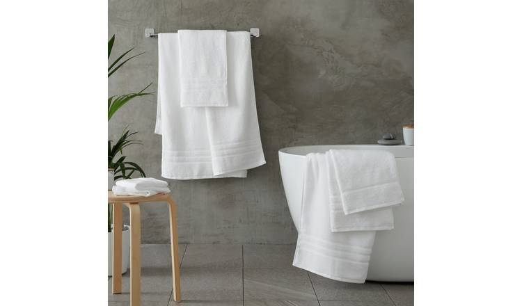 Catherine Lansfield zero twist hand towel 85x50cm, UK version