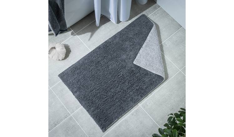 Habitat bath mat charcoal 80x50cm, UK version