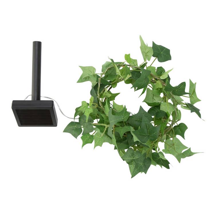 Sainsbury's 20 Ivy solar string lights 4m, UK version