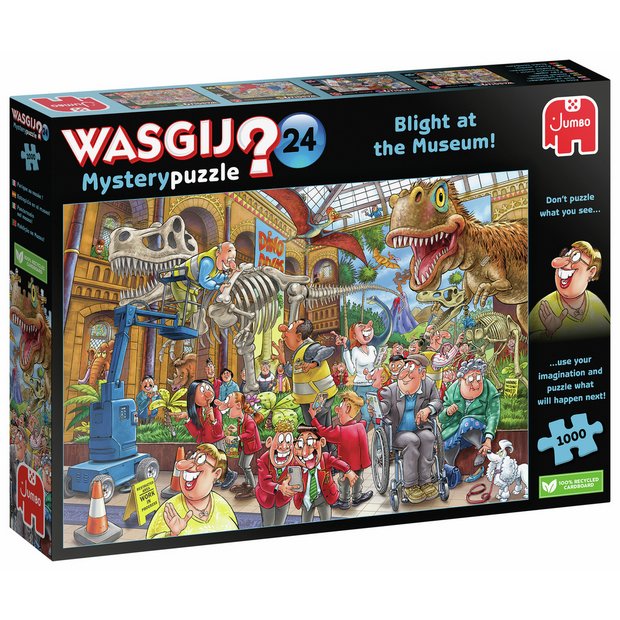 Wasgij Myster 24 Blight At The Museum 1000 piece puzzle - British product