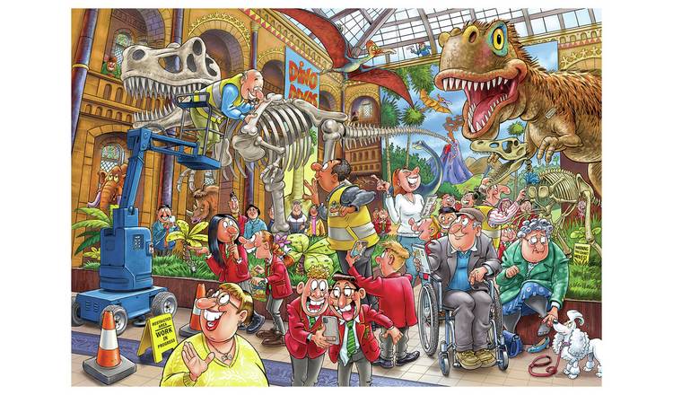 Wasgij Myster 24 Blight At The Museum 1000 piece puzzle - British product