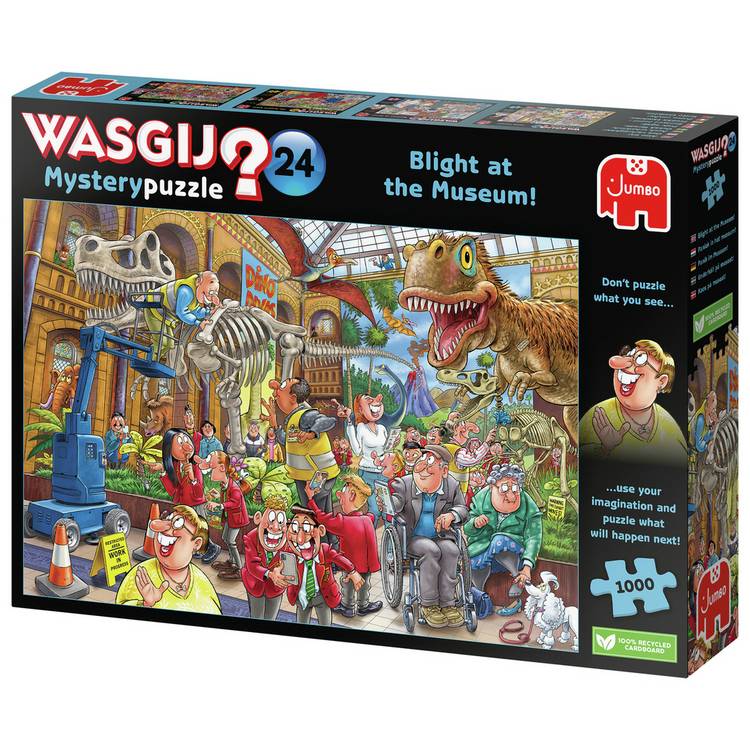 Wasgij Myster 24 Blight At The Museum 1000 piece puzzle - British product